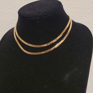 80R FREEDOM LARIAT Gold Tone New